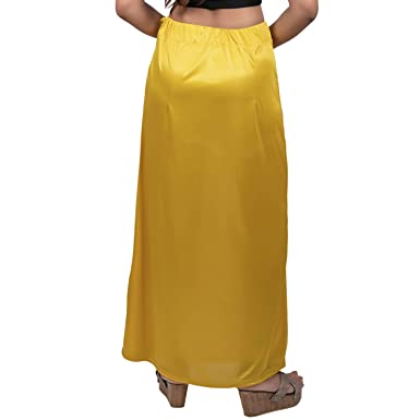 Silk Saree's Slip Underskirt Indian Coating for Sari - Image 3
