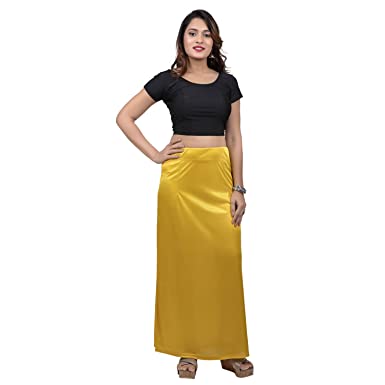 Silk Saree's Slip Underskirt Indian Coating for Sari - Image 2