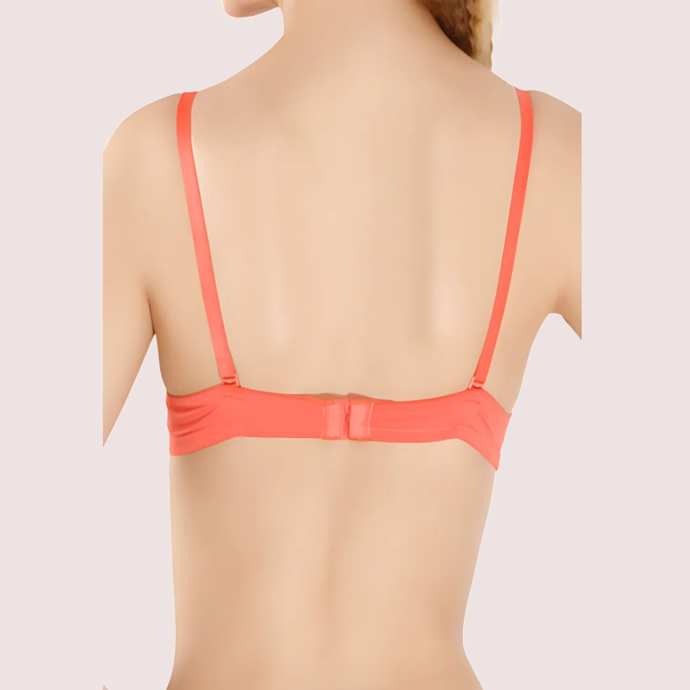 Comfortable Padded Non Wired Smooth T-Shirt Bra - Image 2