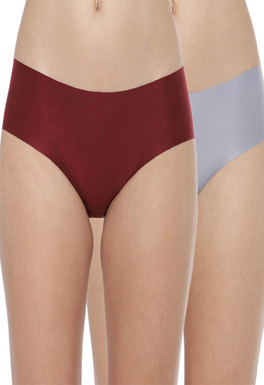 Sexy Plain Pack Of 2 Bikini Panties - Image 2