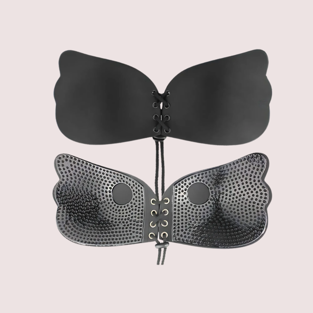 "Solid" Non-Wired Padded Stick-On Push-Up Bra - Image 2