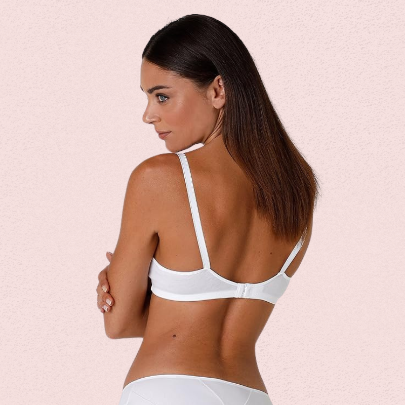 Non-Wired Full Coverage Cotton Bra (Pack of 2) - Image 2