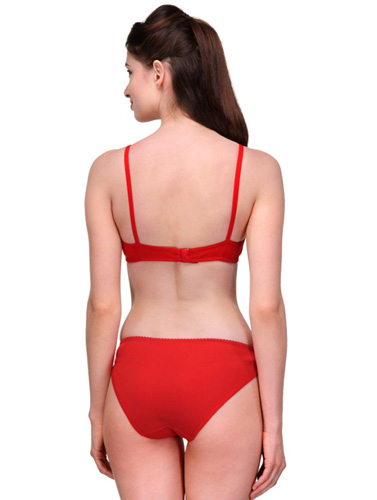 "Elegant" Solid Color Bra Sets ( Pk of 3) - Image 3