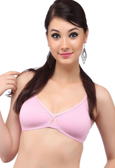 "Pink" Full Coverage Lightly Lined Every Day Bra - Image 2