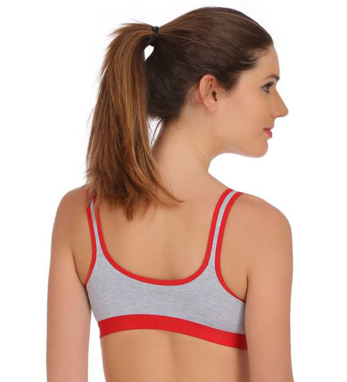 "Non" padded medium impact Sports bra ( 2 Pack ) - Image 3