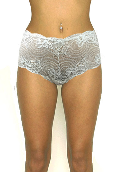 Female Floral Daisy Lace Boyshorts - Image 2