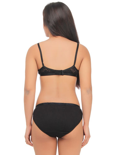 Black Absolute Everyday Bra Panty Set - Image 3