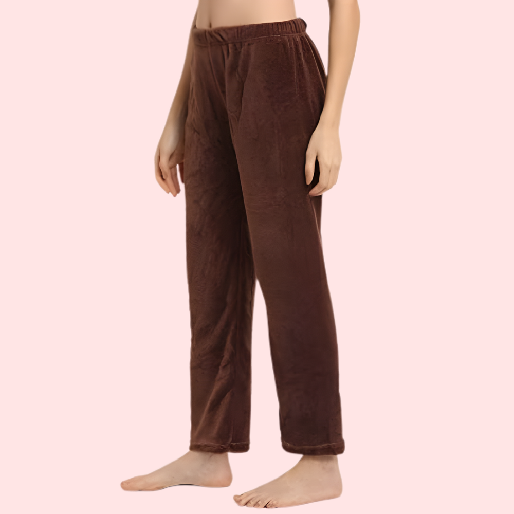Womens Winter Cozy Warm Soft Fleece Pajama Pack of 2 - Image 2
